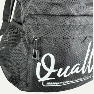 Qualle Turnbeutel "gym bag Respekt" unisex (Kinder, Frauen und Herren) - schwarz