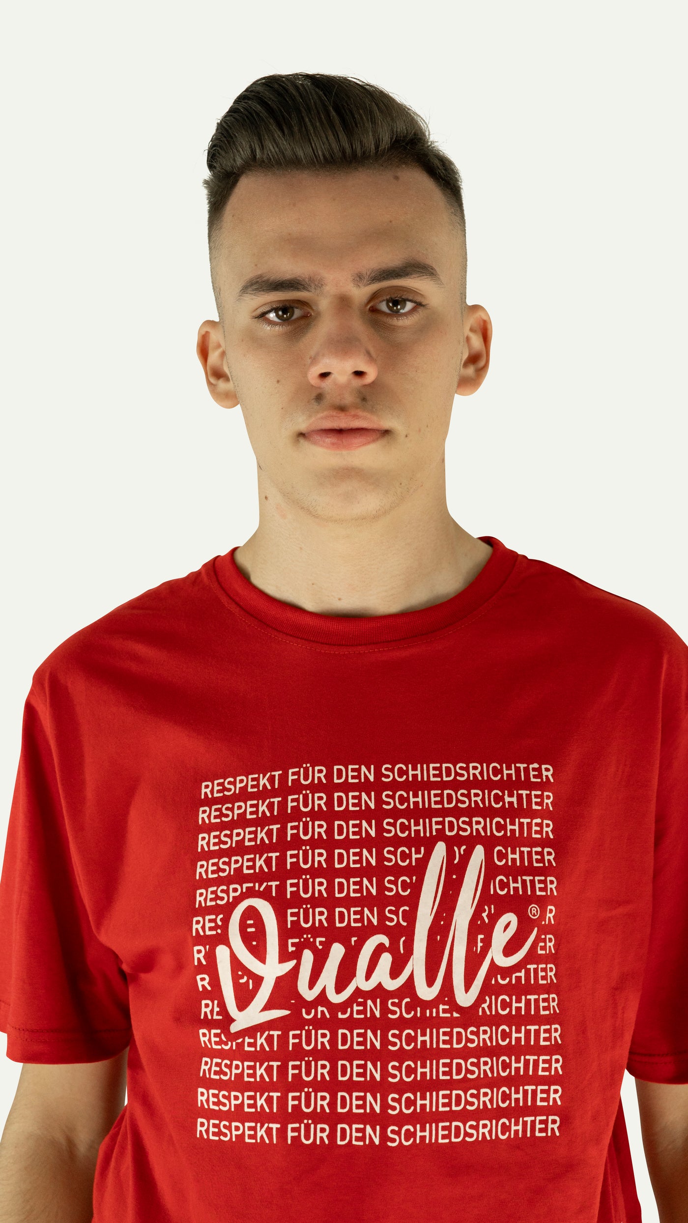 Qualle T-Shirt "100% Respekt" Baumwolle unisex (Kinder, Frauen und Herren)