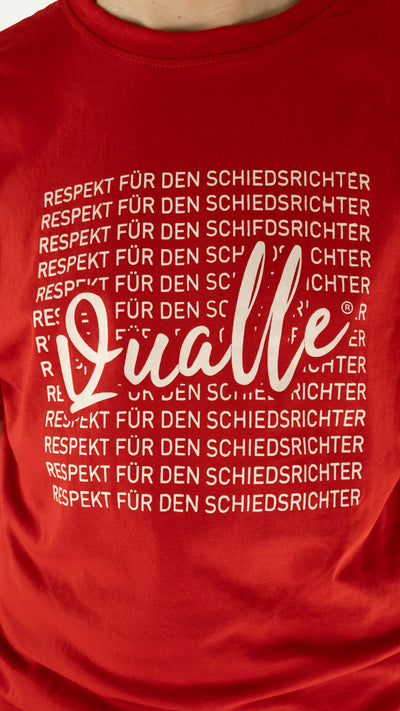 Qualle T-Shirt "100% Respekt" Baumwolle unisex (Kinder, Frauen und Herren)