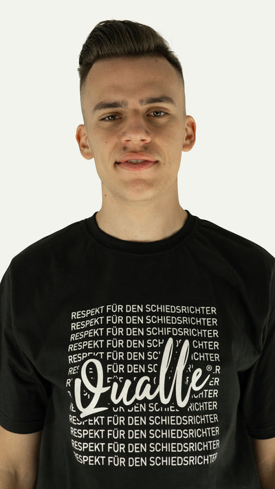 Qualle T-Shirt "100% Respekt" Baumwolle unisex (Kinder, Frauen und Herren)