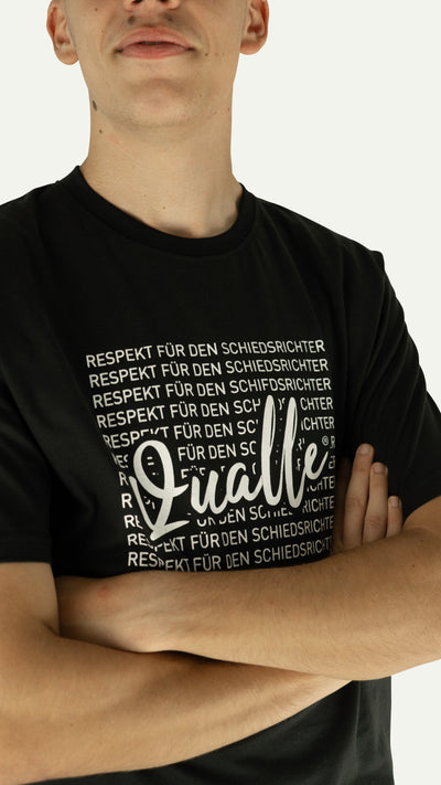 Qualle T-Shirt "100% Respekt" Baumwolle unisex (Kinder, Frauen und Herren)