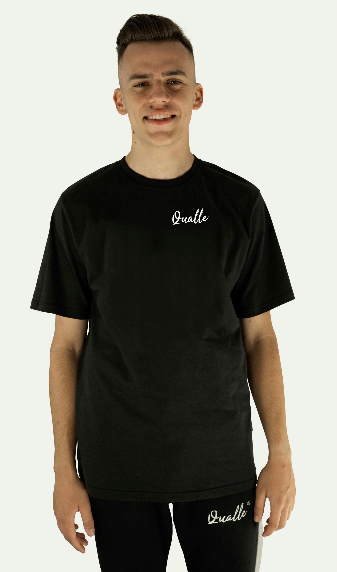 Qualle T-Shirt "Streetwear Respekt" Baumwolle unisex (Kinder, Frauen und Herren)