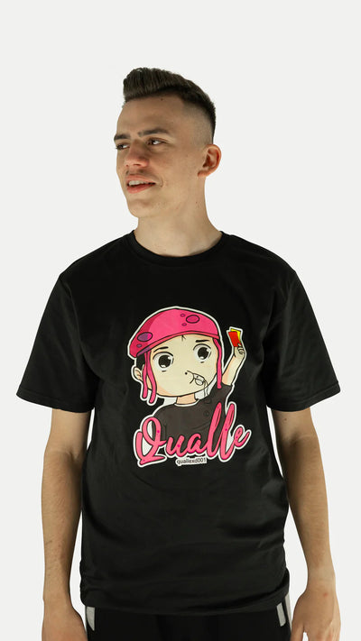 Bundle 1x Qualle T-Shirt "Quallekopf-Respekt" und 1 xQualle Trainingsanzug "Streetwear Respekt" unisex (Kinder, Frauen und Herren)