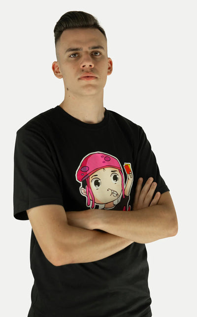 Bundle 1x Qualle T-Shirt "Quallekopf-Respekt" und 1 xQualle Trainingsanzug "Streetwear Respekt" unisex (Kinder, Frauen und Herren)