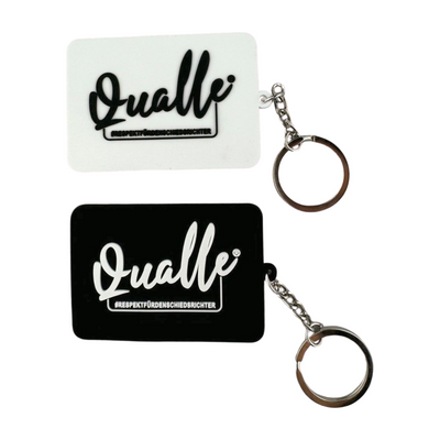 Qualle Schlüsselanhänger "Original" und "Qualle Männchen" - unisex (Kinder, Frauen und Herren)